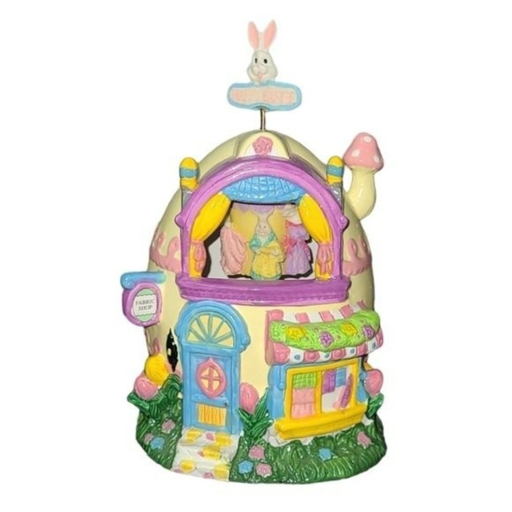 Musical windup Easter Egg House